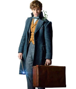 Fantastic Beasts 2 Newt Scamander Grey Coat