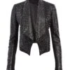 RHOBH Kyle Richards Studded Leather Jacket