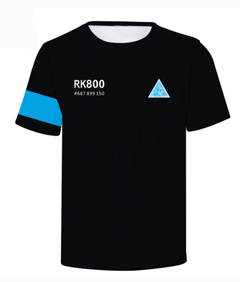 Detroit Become Human Connor RK-800 T-shirt 1 Detroit Become Human Connor RK-800 T-shirt