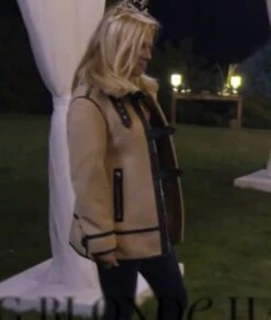 Real Housewives Of New York Ramona Singer Coat -Leather Jacket Store Ramona Singer Real Housewives Of New York Season 12 Coat