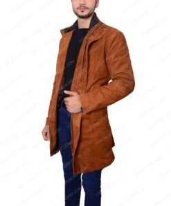 Longmire Sheriff Walt Suede Coat -Leather Jacket Store Robert Taylor Longmire Leather Coat