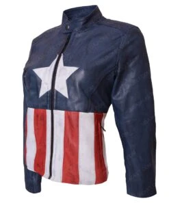 Captain America Bon Jovi Leather Jacket -Leather Jacket Store Rock Band Bon Jovi Leather Jacket