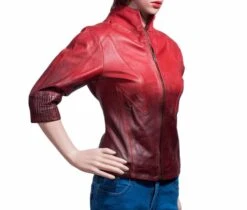 Scarlet Witch Avengers Age Of Ultron Jacket -Leather Jacket Store Scarlet Witch Leather Jacket