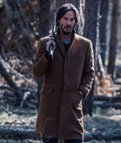 Siberia Lucas Hill Brown Wool Coat