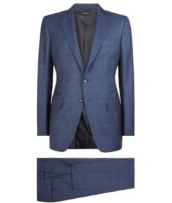 James Bond Spectre Windowpane Suit -Leather Jacket Store Spectre Daniel Craig James Bond Windowpane Suit