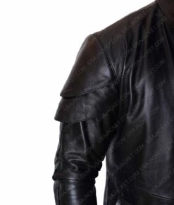 Star Wars Benicio Del Toro Trench Coat -Leather Jacket Store Star Wars DJ Long Leather Trench Coat