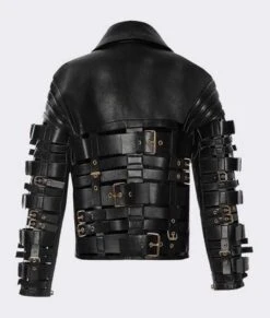 Leather Jacket Store -Leather Jacket Store Straps and Buckles Zendaya Coleman Jacket