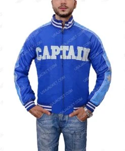 Captain Boomerang Blue Bomber Jacket