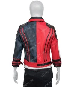Harley Quinn Suicide Squad Kill The Justice League Jacket -Leather Jacket Store Suicide Squad Harley Quinn Jacket
