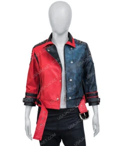 Harley Quinn Suicide Squad Kill The Justice League Jacket -Leather Jacket Store Suicide Squad Kill the Justice League Jacket