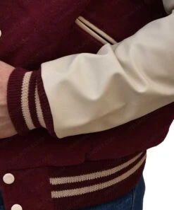 Flash Letterman Jacket -Leather Jacket Store The Flash Red Logo Jacket