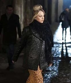 The Flight Attendant Cassie Bowden Peacoat -Leather Jacket Store The Flight Attendant Cassie Bowden Leather Jacket