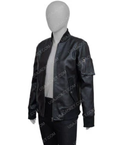 The Last Of Us Part II Abby Jacket -Leather Jacket Store The Last Of Us Part II Abby Black Bomber Jacket