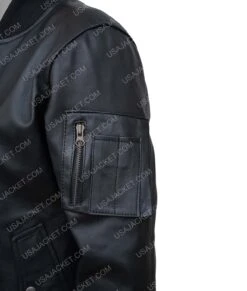 The Last Of Us Part II Abby Jacket -Leather Jacket Store The Last Of Us Part II Abby Leather Black Bomber Jacket