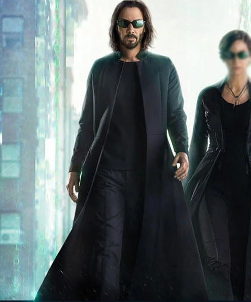 The Matrix Resurrections Neo Trench Coat 2 The Matrix Resurrections Neo Trench Coat - Image 2