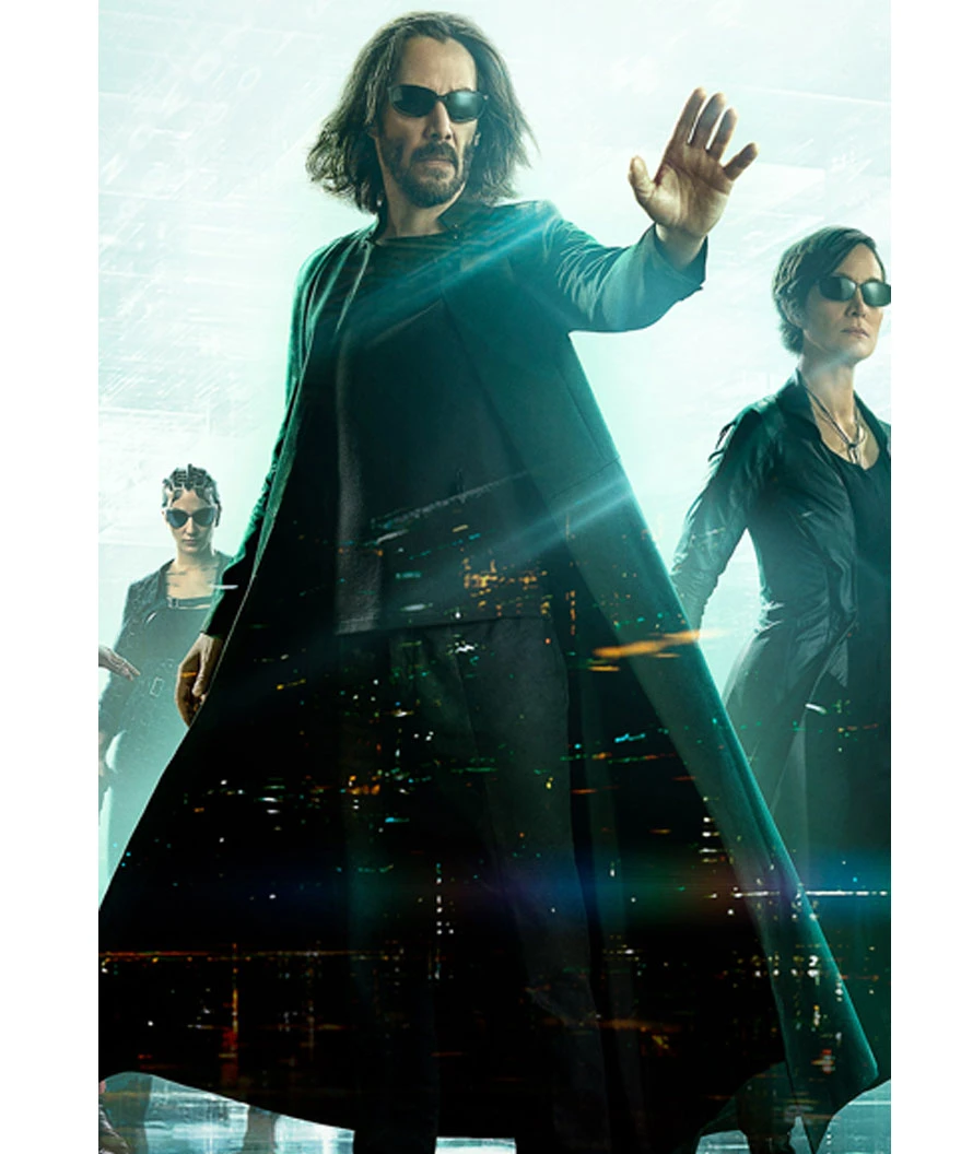 The Matrix Resurrections Neo Trench Coat 1 The Matrix Resurrections Neo Trench Coat
