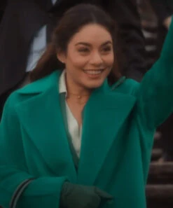 The Princess Switch Fiona Pembroke Coat -Leather Jacket Store The Princess Switch Fiona Pembroke Green Coat