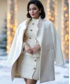The Princess Switch Fiona Pembroke Wool Coat