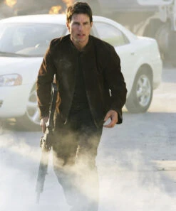 Tom Cruise Mission Impossible 3 Suede Leather Jacket