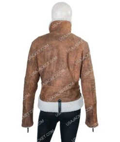 Virgin River Melinda Monroe Jacket -Leather Jacket Store Virgin River Melinda Monroe Brown Jacket