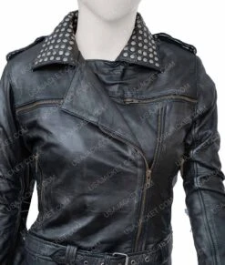 Vis A Vis El Oasis Macarena Ferreiro Leather Jacket -Leather Jacket Store Vis a Vis El Macarena Ferreiro Leather Jacket