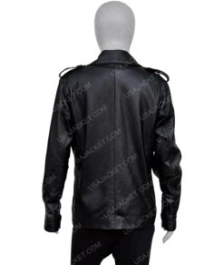 Womens Spring Sheepskin Leather Jacket -Leather Jacket Store Womens Sheepskin Spring Black Leather Jacket