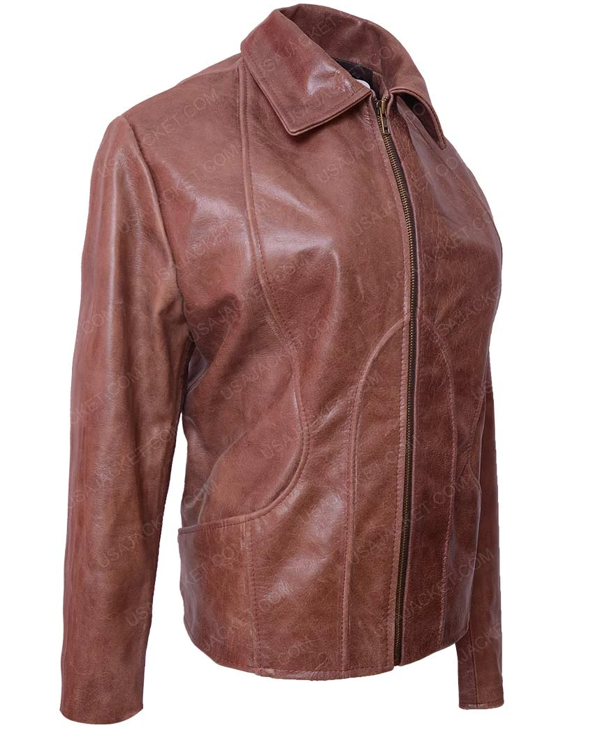 Jennifer Lopez Leather Jacket 2 Jennifer Lopez Leather Jacket - Image 2