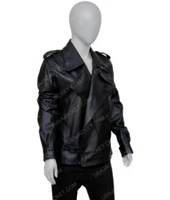 Womens Spring Sheepskin Leather Jacket -Leather Jacket Store Womens Spring Sheepskin Black Jacket