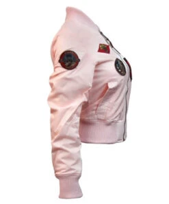 Womens Top Gun MA-1 Jacket With Patches -Leather Jacket Store Womens bomber Top Gun MA 1 Jacket With Patches