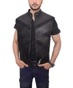 X Men Origins Wolverine Leather Vest