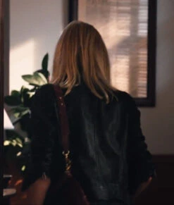 Beth Black Leather Jacket -Leather Jacket Store Yellowstone Kelly Reilly Black Leather Jacket