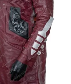 GotG 2 Michael Rooker Yondu Coat -Leather Jacket Store Yondu Guardians Of The Galaxy Vol 2 Trench Coat 1