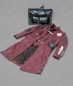 GotG 2 Michael Rooker Yondu Coat -Leather Jacket Store Yondu Vol 2 Leather Trench Coat
