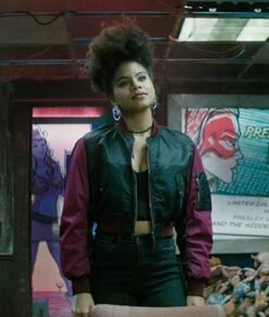 Deadpool 2 Domino Bomber Jacket